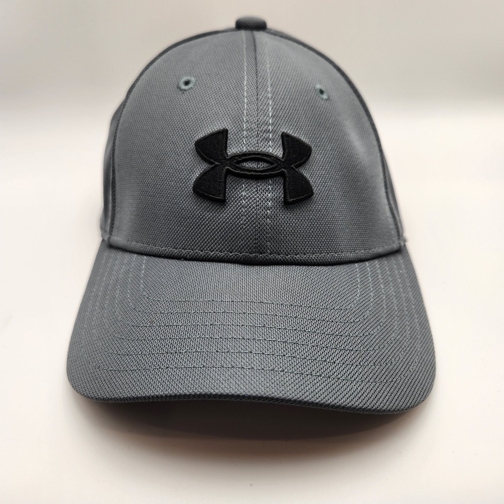 Under Armour Fitted Grey Hat Cap Youth Small NWT